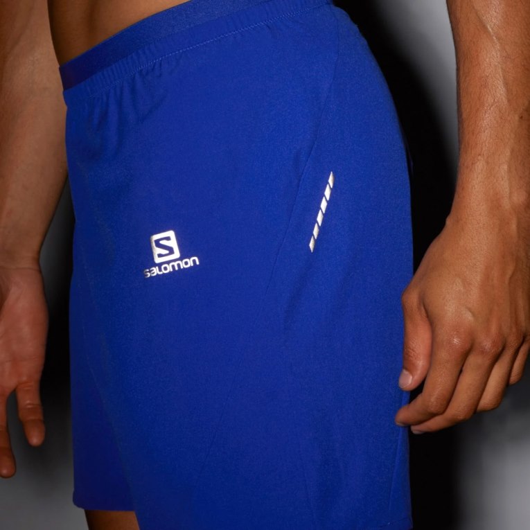 Bermudas Salomon Cross 7'' Hombre Azules | MX UMPA320